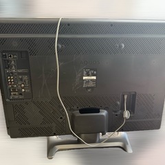 【動作確認済み AQUOS 37V型 2009年製】シャープ LC‑37ES50 テレビ 本体＋電源コード＋純正リモコン（AN‑52RC1）液晶テレビ フルHD HDMI対応 地デジ PC接続可 引取歓迎の画像