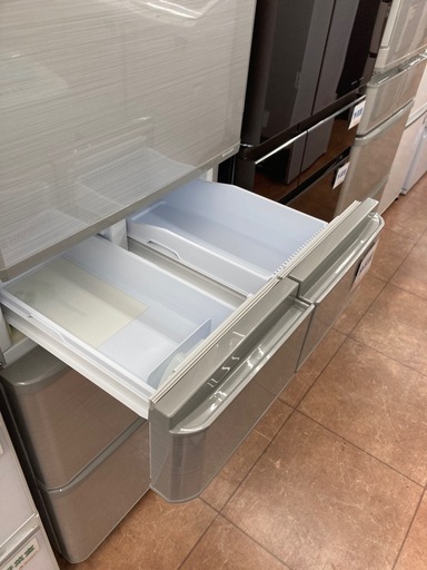 ?SHARP シャープ?412L冷蔵庫?どっちもドア?グレー?プラズマクラスター?自動製氷?定番?SJ-W412F-S?6517