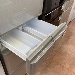 🧊SHARP シャープ🧊412L冷蔵庫🧊どっちもドア🧊グレー🧊プラズマクラスター🧊自動製氷🧊定番🧊SJ-W412F-S🧊6517の画像