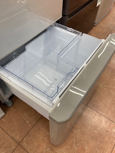 SHARP シャープ?412L冷蔵庫?どっちもドア?グレー?プラズマクラスター