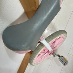 最終値下げしました!ブリジストン１輪車ピンク18インチバンク無しの画像