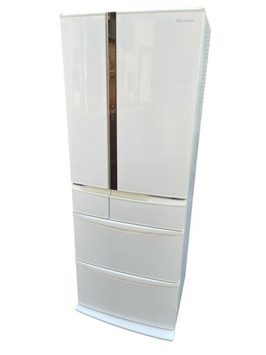 Panasonic 冷蔵庫 NR-FVF461-W 455L 中古品フレンチドア 美品 Panasonic パナソニック 冷蔵庫 NR-FVF461-W 455L フレンチ