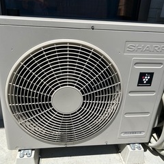 シャープセパレート形ルームエアコン室外機セットの画像