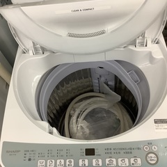 シャープ 7kg 洗濯機 ES-T714 管D250725GK (ベストバイ 静岡県袋井市)の画像