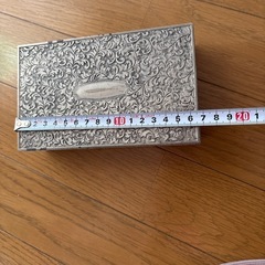 シルバーオオノ　宝石箱　1992年購入の画像