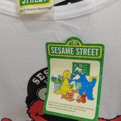 【セサミストリート】 Tシャツ  白  プリントT  新品   Mサイズの画像