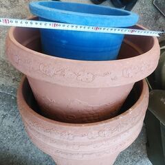 植木鉢　中古品の画像