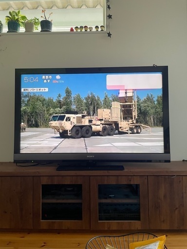 大迫力!! 52インチ 薄型テレビ!!