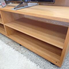 《月末限定！》ジモティー見た！で10%OFF【テレビボード】無印良品 MUJI テレビ台 ローボード TVボード オーク材 の画像