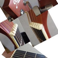 【手渡しのみ】Mademu (マデム)アコースティックギター(茶系) MDG40B-KF-M ソフトケース＆おまけピック2枚付きの画像