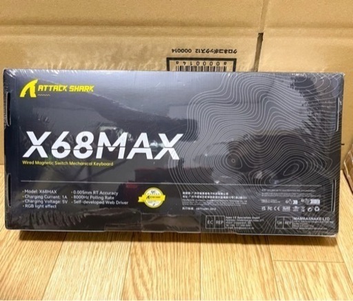 【新品】ATTACK SHARK X68MAX HE USB-C