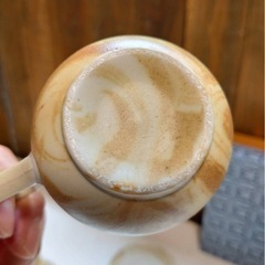 練り込み マーブル模様 カップソーサー 5客セットの画像