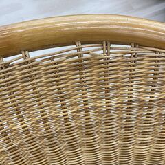 ★ジモティ割引あり★【リユースのサカイ野々市店】イス　藤 　88W(幅)×72D(奥行き)×70H(高さ) ※クリーニング済みの画像