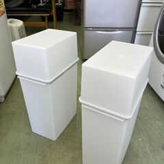 【リサイクルショップ ピカソ 小松原】🗑️✨インテリアに映える！スタイリッシュゴミ箱（フタ付き）✨🗑️★8093★の画像