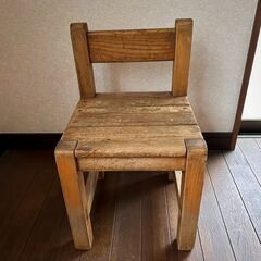 ✨東京蚤の市で購入✨アンティーク家具　椅子　撮影用　子供用✨の画像