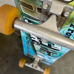 【CREATION】 クリエイション スケートボード スケボー ブルー コンプリートデッキ ストリート A0098の画像