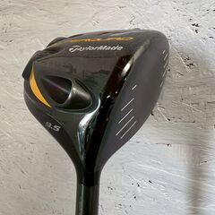 【Taylormade】テイラーメイド ドライバー R7 SUPERQURD 9.5° REAX 55 フレックスS 藤倉 中古 右利き ゴルフクラブ 状態良好 Y1932の画像