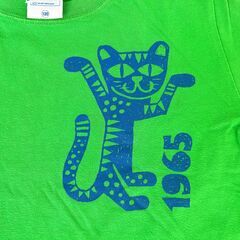 【石垣島大田民芸・半袖Tシャツ】★石垣島の人気ブランド・大田民芸★キッズ・グリーン・120cm★の画像