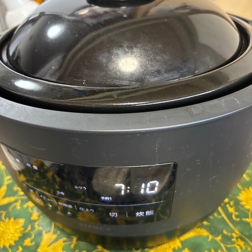 かまどさん電気　土鍋炊飯器長谷園　土鍋なのに便利！