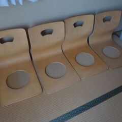 座布団　背もたれ　4個の画像