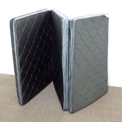 美品 新札幌 ニトリ 三つ折りマットレスクルー4ハード 寝具 幅970×長さ1970×厚さ70mm No.3514の画像