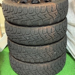 MADCROSSマッドクロス　TOYOオープンカントリー155/65R14ホイール4本セットの画像