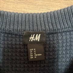 H&M メンズ　ニット　セーター　Mの画像