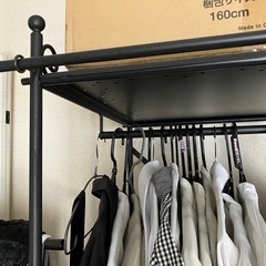 掲載 IKEA ハンガーローブ棚の画像