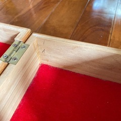 木の裁縫箱 収納　小物入れの画像