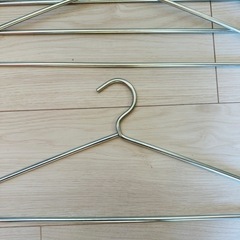 早い者勝ち！【IKEA】イケヤ　ステンレス　ハンガー　廃盤品　5本セット の画像