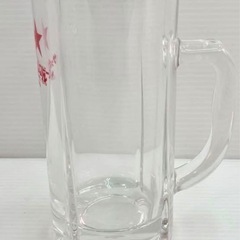 直接引き取り5%OFF　サッポロビール まとめて合計6個 横80×奥行き80×H高さ170 mm　中ジョッキ ビールジョッキ SAPPORO グラス 飲食店 店舗用品 業務用 保管品 美品 509125の画像