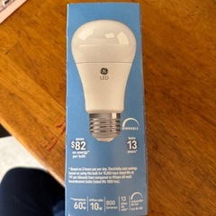 未使用　電球の画像
