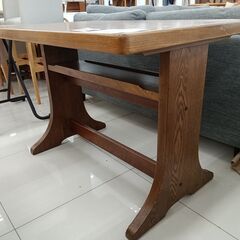 ★リユースのサカイ日立店★HJ7198  ダイニングテーブル ブラウン H72×D68×W100 クリーニング済み の画像