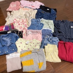 女の子100〜110センチ服まとめ売りの画像