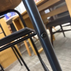 配達可【ダイニング3点セット】クリーニング済み【管理番号12507】町の画像