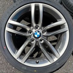 新品タイヤ！希少色！BMW 1シリーズ(F20)OP純正 ダブルスポーク461Mの画像