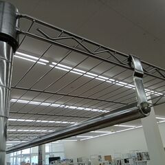 ★リユースのサカイ日立店★HJ7201  ハンガーラック シルバー H179×D46×W91 クリーニング済み の画像