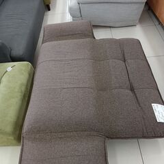 ★リユースのサカイ日立店★HJ7202  ソファ ブラウン H36-70×D66-110×W128-164 クリーニング済み の画像