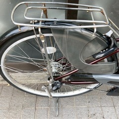 電動自転車　6669 ヤマハ PASナチュラ 26インチ ブラウンの画像