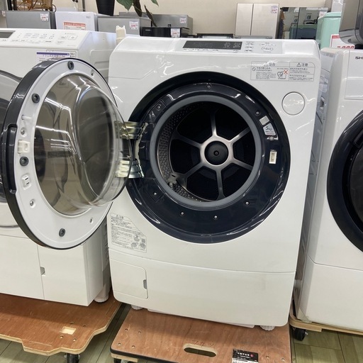 TOSHIBA 9.0kg（洗濯）5.0kg（乾燥）ドラム式洗濯乾燥機【リサイクルフカツ岡崎倉庫店】250701NA-36