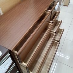 ★リユースのサカイ日立店★HJ7204  チェスト ブラウン H85×D45×W120 クリーニング済み の画像