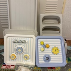 ブランコ付き遊具 滑り台付き 幼児向けの画像