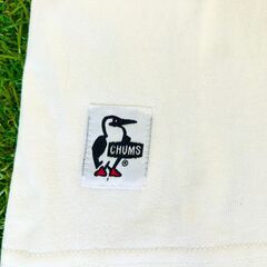 【CHUMS・半袖Tシャツ】★人気アウトドアブランド・チャムス★キッズ・ホワイト・100-115cm★の画像