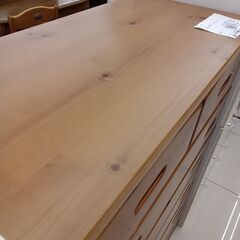 ★リユースのサカイ日立店★HJ7205  チェスト ブラウン H113×D40×W80 クリーニング済み の画像