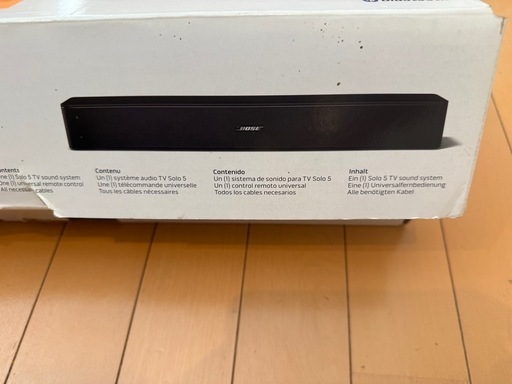 Bose solo5  Tv サウンドバー