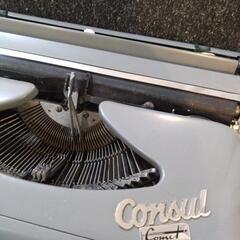 レトロヴィンテージ　発送可Consul Cometタイプライターレア貴重稀少品の画像
