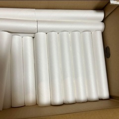 キッチンペーパー芯　10本100円　※夏休みシーズンの工作にどうぞ！の画像