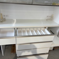 配送可【食器棚 大型】★ クリーニング済 【管理番号12507】桒の画像