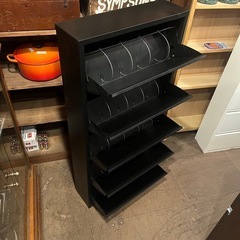 【武蔵小山店】ダルトン CDラック ホワイト 収納家具 整理 片付け ラック 小物収納 スチールラック コンパクト 省スペース インダストリアルの画像