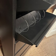 【武蔵小山店】ダルトン CDラック ホワイト 収納家具 整理 片付け ラック 小物収納 スチールラック コンパクト 省スペース インダストリアルの画像